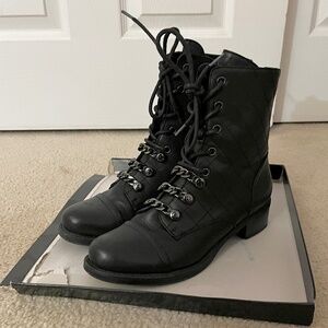 G by Guess Combat Boots